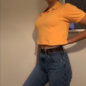 Cropped tommy Hilfiger Polo